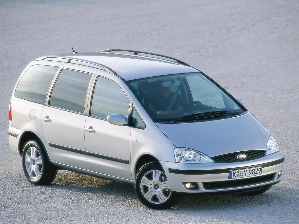 Ford Galaxy (V191) 1 поколение, рестайлинг, минивэн (06.2000 - 05.2006)